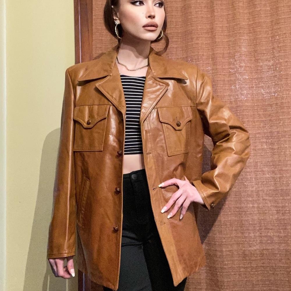 Swagger genuine leather jacket